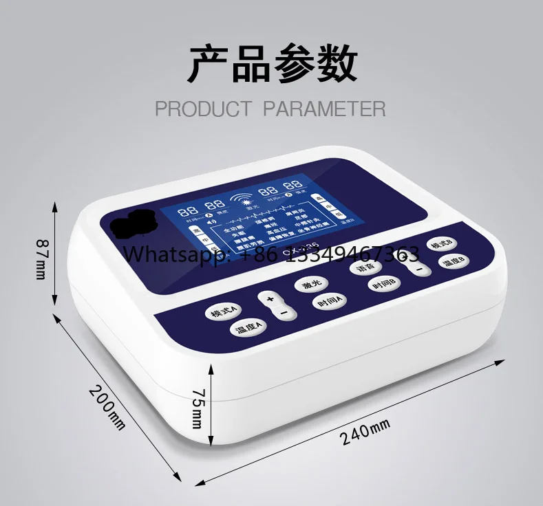 wholesale Big Screen Display, clear Words, Easy for the Elder to Read YH236 Electric Stimulation Instrument in stock
wholesale Big Screen Display, clear Words, Easy for the Elder to Read YH236 Electric Stimulation Instrument in stock