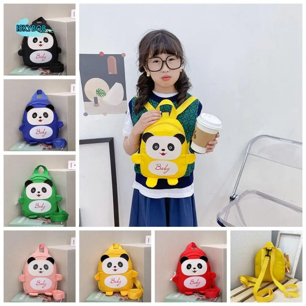 Cartoon Panda Children Backpack Mini Adjustable Children School Bag Anti-lost Double Shoulder Kindergarten Backpack School
Cartoon Panda Children Backpack Mini Adjustable Children School Bag Anti-lost Double Shoulder Kindergarten Backpack School