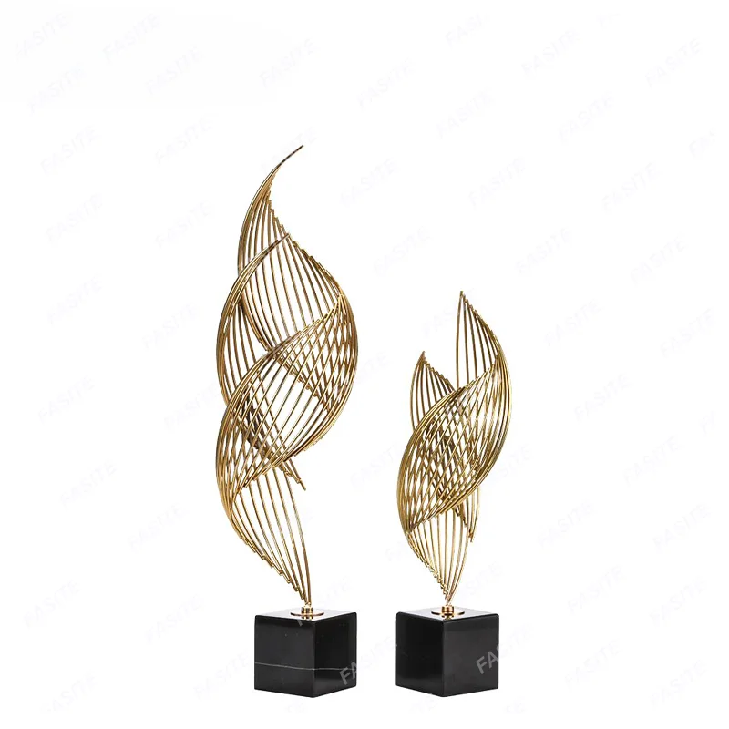 Modern minimalist home marble metal geometric ornaments TV cabinet entrance office model room
Modern minimalist home marble metal geometric ornaments TV cabinet entrance office model room