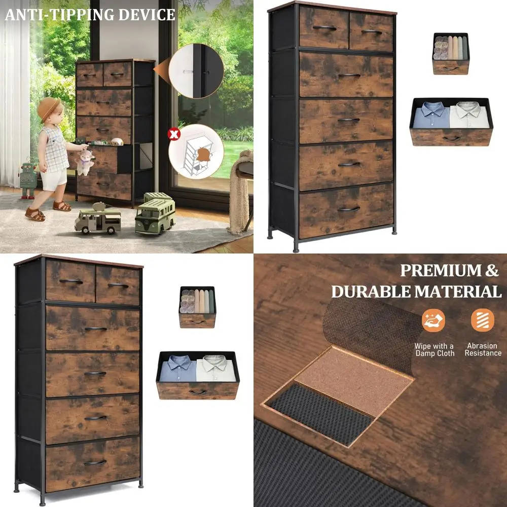 Деревенский коричневый высокий тонкий комод с 6 ящиками и деревянной столешницей для спальни, башня-органайзер для хранения вещей для шкафа, гостиной, прихожей
Деревенский коричневый высокий тонкий комод с 6 ящиками и деревянной столешницей для спальни, башня-органайзер для хранения вещей для шкафа, гостиной, прихожей