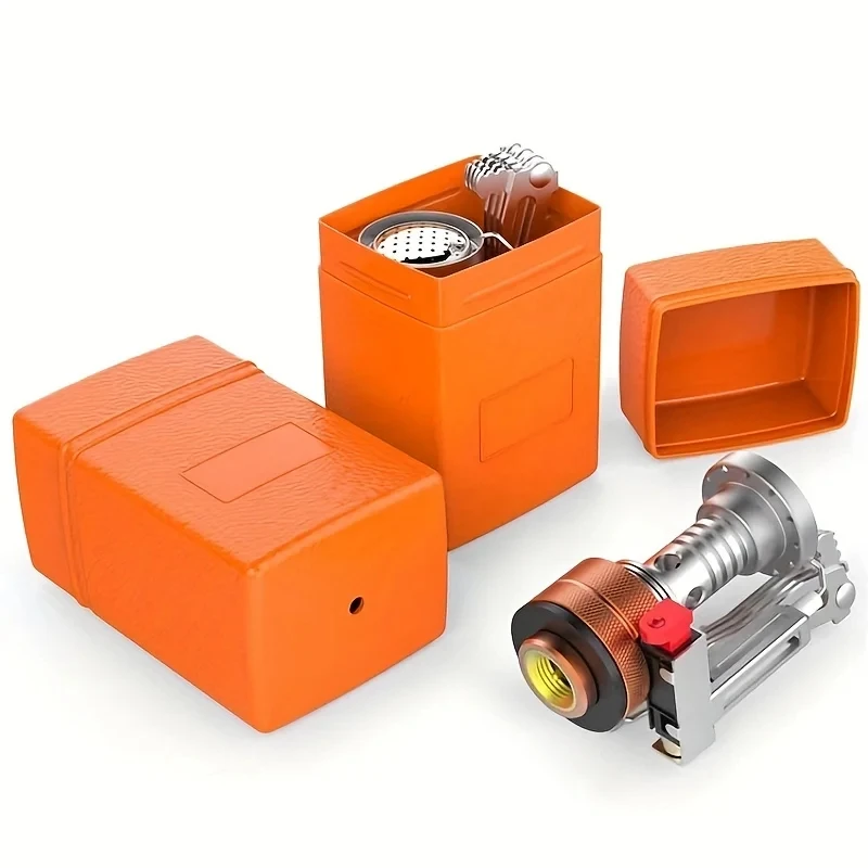 1 шт. сверхлегкая портативная походная плита с регулируемым клапаном для походов, альпинизма-компактное кухонное снаряжение
1 шт. сверхлегкая портативная походная плита с регулируемым клапаном для походов, альпинизма-компактное кухонное снаряжение