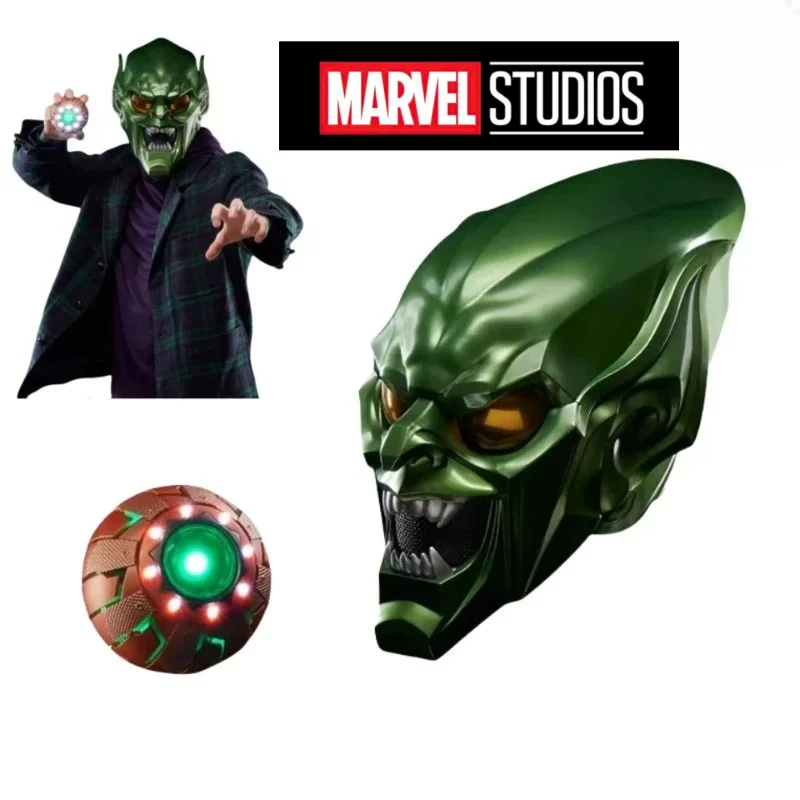 Marvel Green Goblin Anime Peripherals Cartoon Personality Helmets Boys' Creative Toys Ornaments Birthday Gift for Classmates
Marvel Green Goblin Anime Peripherals Cartoon Personality Helmets Boys' Creative Toys Ornaments Birthday Gift for Classmates