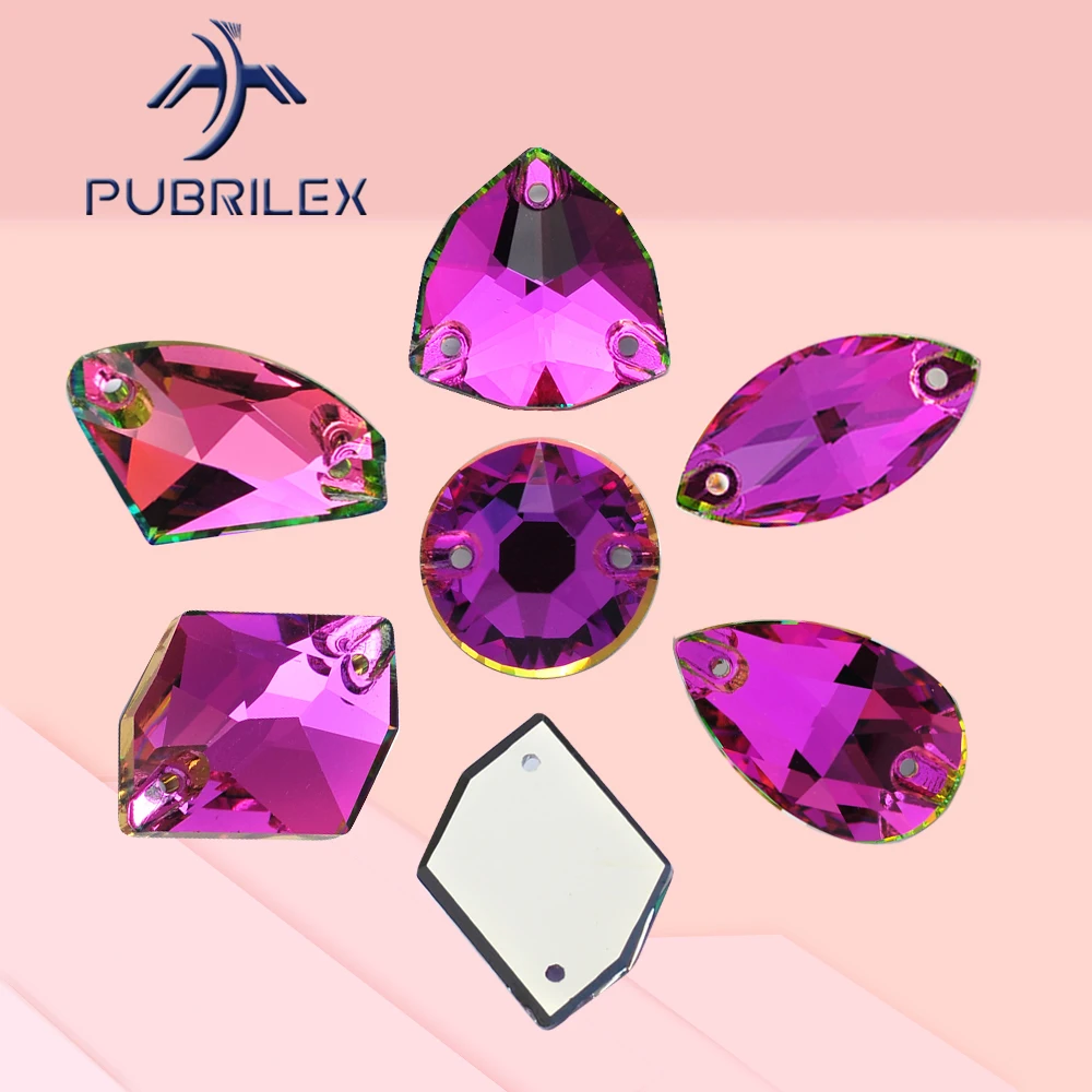 Pubrilex Vitrail Rose Multi Shapes Sew On Rhinestones Chamfered Sewing Crystal for Dress Skating Suit GYM Garment Accessories
Pubrilex Vitrail Rose Multi Shapes Sew On Rhinestones Chamfered Sewing Crystal for Dress Skating Suit GYM Garment Accessories