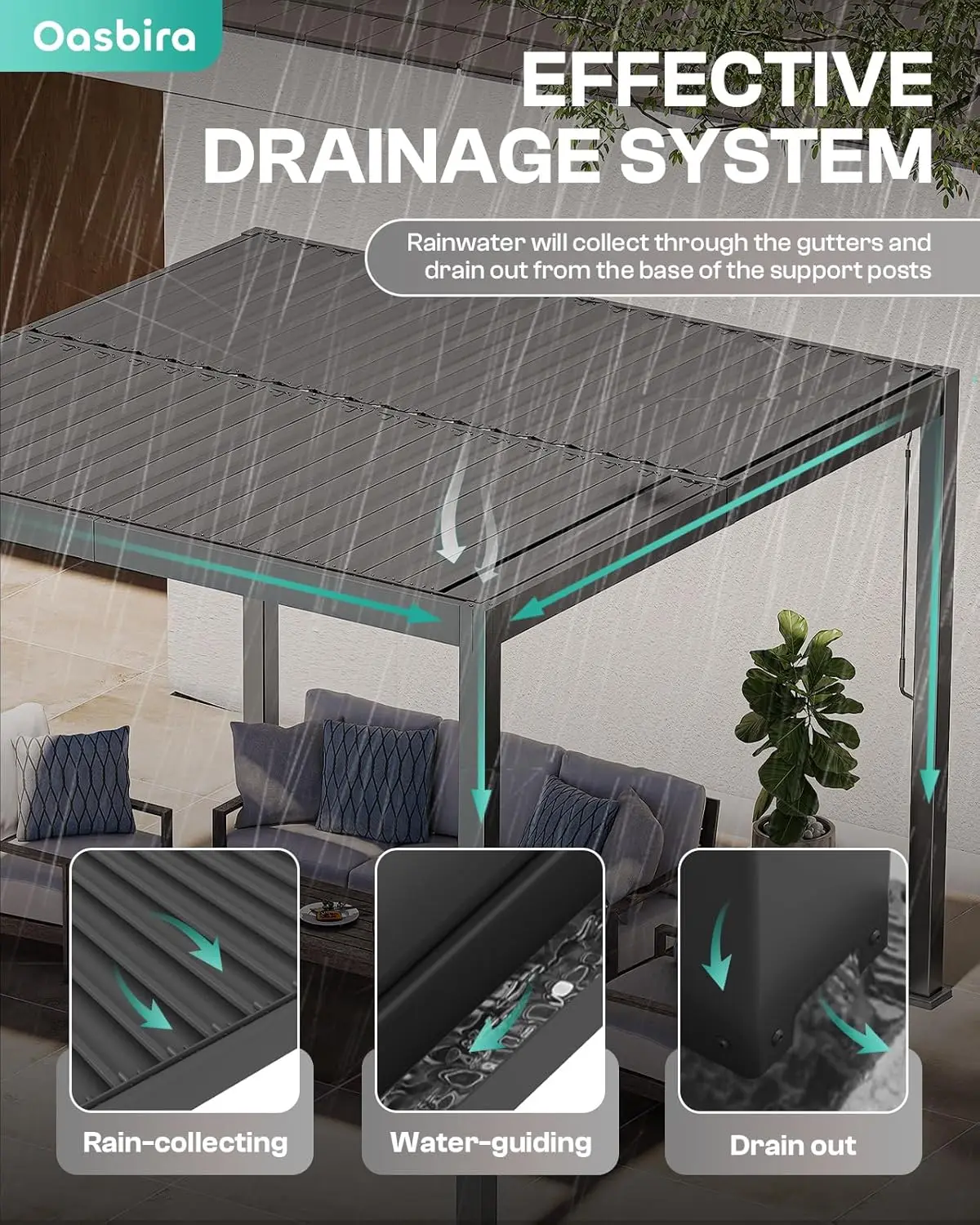 Жалюзированная беседка, алюминиевая беседка 10 x 13, современный дизайн на открытом воздухе с регулируемой крышей и скрытой дренажной системой, прочная
Жалюзированная беседка, алюминиевая беседка 10 x 13, современный дизайн на открытом воздухе с регулируемой крышей и скрытой дренажной системой, прочная