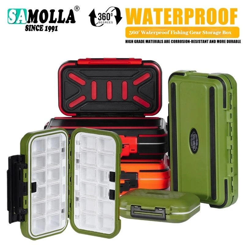 SAMOLLA Waterproof Thickened Fishing Gear Storage Box Luya Sea Fishing Fake Bait Fish Hook Accessories Box Parts Box Waterproof
SAMOLLA Waterproof Thickened Fishing Gear Storage Box Luya Sea Fishing Fake Bait Fish Hook Accessories Box Parts Box Waterproof