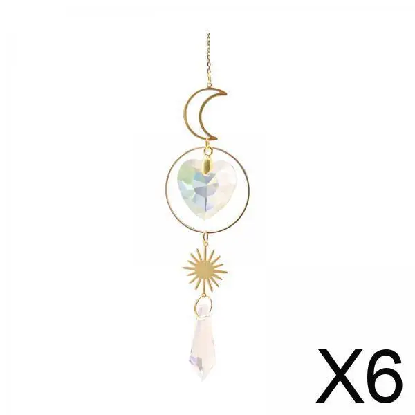 6x очаровательный кристалл «Ловец солнца» Радуга для дома и двора, крыльца, окна, подвесной декор, кулон, орнамент
6x очаровательный кристалл «Ловец солнца» Радуга для дома и двора, крыльца, окна, подвесной декор, кулон, орнамент