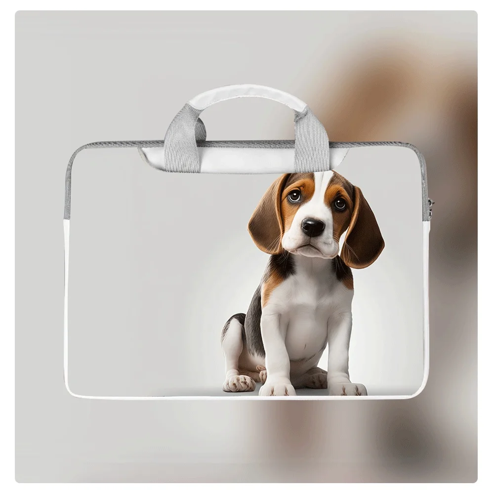 Cute Creative Puppy Print Laptop Bag 13 14 15 16 Inch Laptop Protective Sleeve Storage Bag for Tablet IPad Learning Machine Gift
Cute Creative Puppy Print Laptop Bag 13 14 15 16 Inch Laptop Protective Sleeve Storage Bag for Tablet IPad Learning Machine Gift