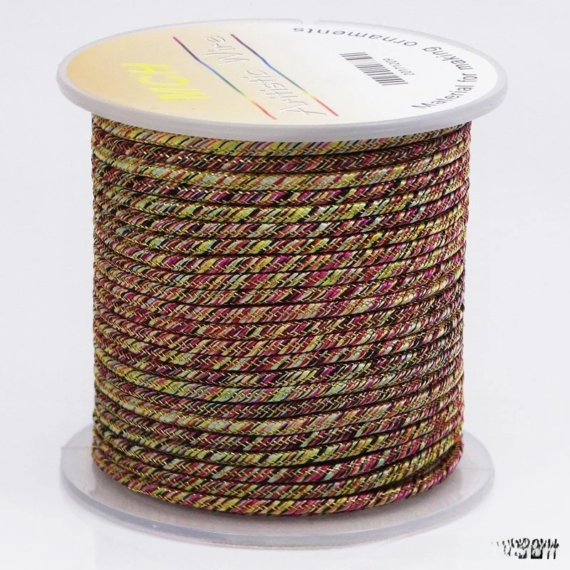 Rope 2mm round Rope Diagonal Rope DIY Bracelet Rope Jade Jewelry Rope Amber Necklace Rope Handbag Rope
Rope 2mm round Rope Diagonal Rope DIY Bracelet Rope Jade Jewelry Rope Amber Necklace Rope Handbag Rope