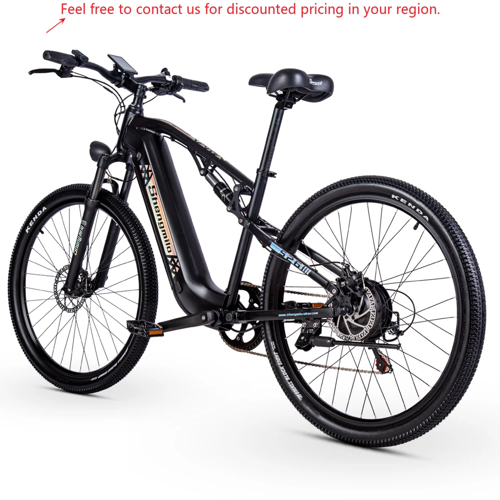 Shenglimo Moutain Electric Bike S26 Electric Bike Ebike BAFANG Motor 500w
Shenglimo Moutain Electric Bike S26 Electric Bike Ebike BAFANG Motor 500w