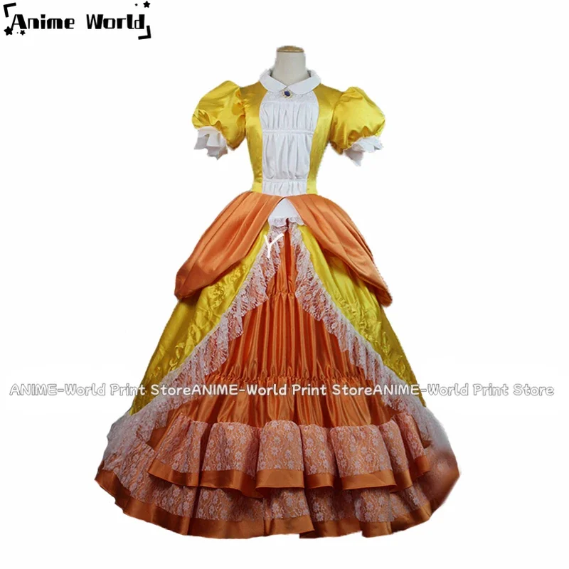 《Custom Size》Princess Daisy Peach Sister Dress Cosplay Costume For Adult Women Halloween Costume Dress
《Custom Size》Princess Daisy Peach Sister Dress Cosplay Costume For Adult Women Halloween Costume Dress