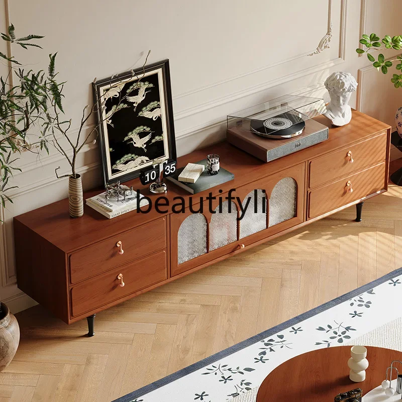 yj58 French retro North American cherry wood TV living room solid wood audio-visual cabinet storage cabinet
yj58 French retro North American cherry wood TV living room solid wood audio-visual cabinet storage cabinet