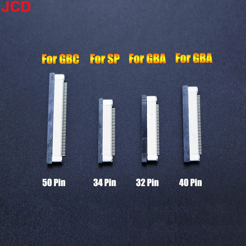 JCD 1Pcs Game Cartridge Slot 32/34/40/50 Pin Replacement Interval Connector For GBC SP GBA Connect Jack Socket
JCD 1Pcs Game Cartridge Slot 32/34/40/50 Pin Replacement Interval Connector For GBC SP GBA Connect Jack Socket