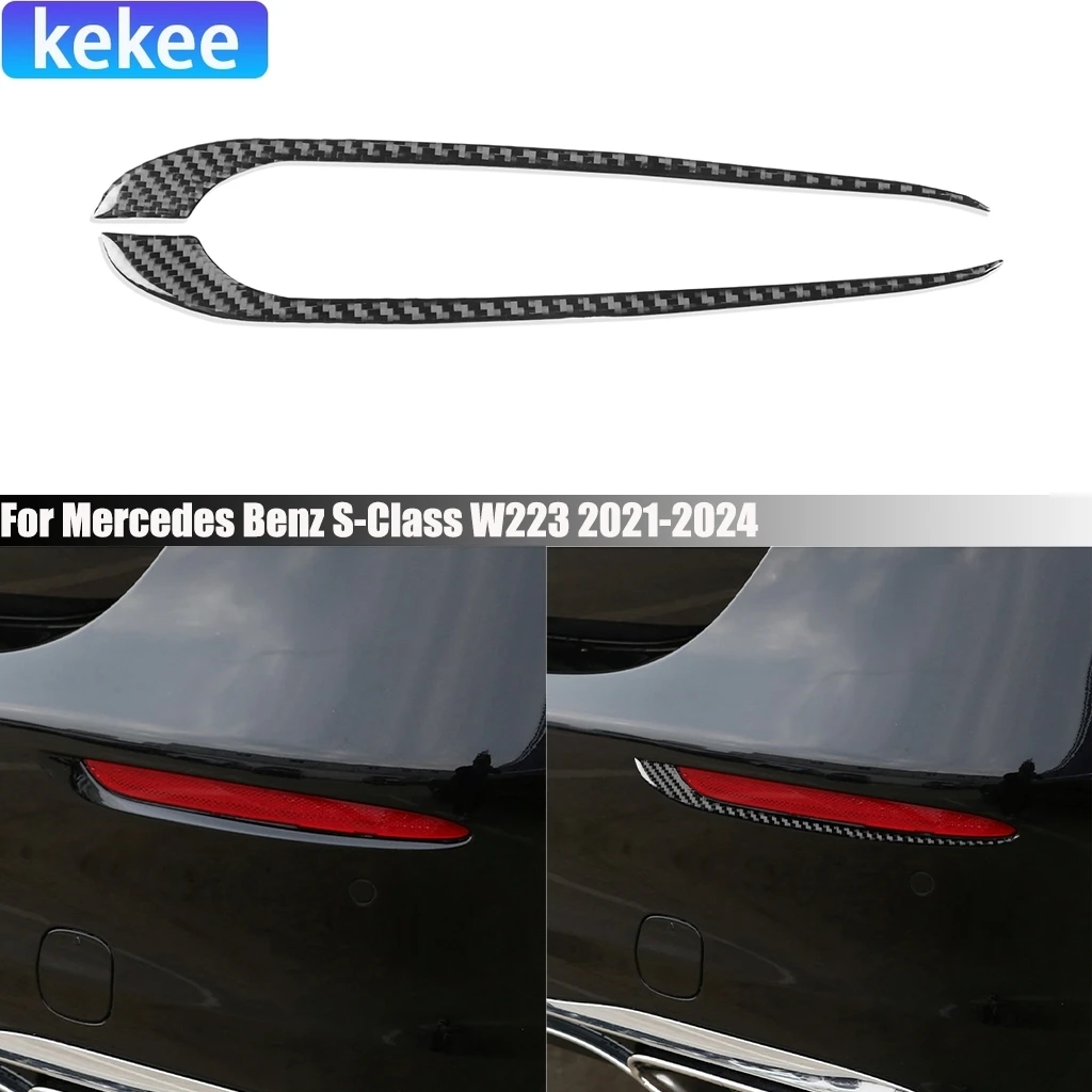 Carbon Fiber Rear Tail Light Car Accessories Cover Sticker Exterior Trim For Mercedes Benz S-Class W223 2021 2022 2023 2024
Carbon Fiber Rear Tail Light Car Accessories Cover Sticker Exterior Trim For Mercedes Benz S-Class W223 2021 2022 2023 2024