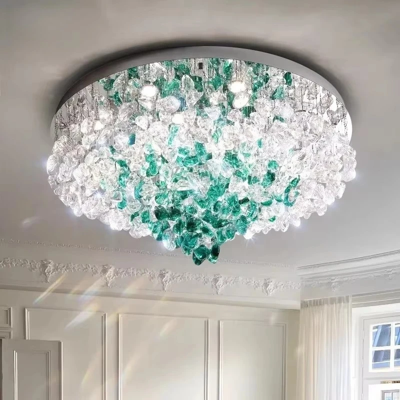 Green Crystal Ceiling Light Modern For Living Room Bedroom Hotel Home Decor Luxury Ceiling Lamp Chandelier Lighting Fixture
Green Crystal Ceiling Light Modern For Living Room Bedroom Hotel Home Decor Luxury Ceiling Lamp Chandelier Lighting Fixture