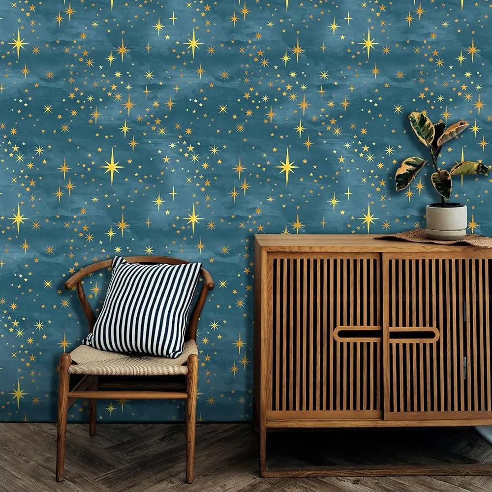 Navy Peel And Sti Wallpaper Gold Star Wall Stickers Self Adhesive Wallpaper Retro Starburst Contact Paper For Ceiling Decor
Navy Peel And Sti Wallpaper Gold Star Wall Stickers Self Adhesive Wallpaper Retro Starburst Contact Paper For Ceiling Decor
