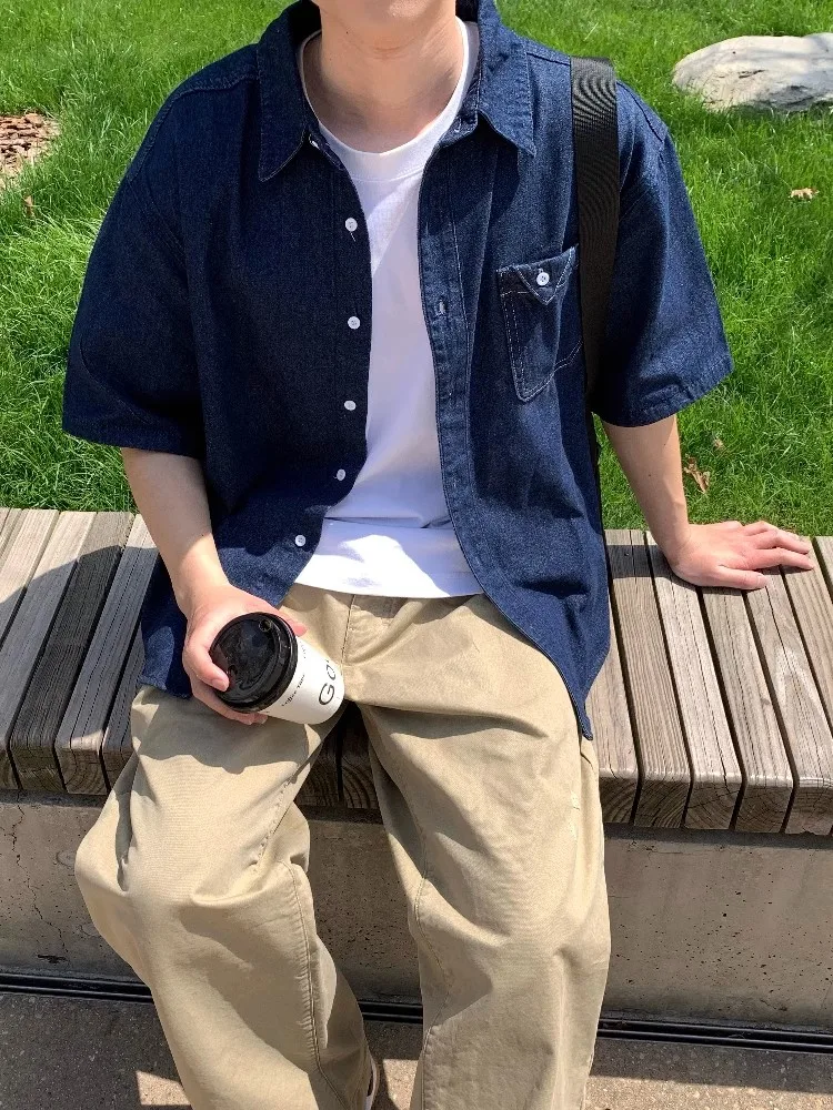 Синие джинсы свободного кроя для молодежи, повседневные, летние, модные, легкие в уходе
Синие джинсы свободного кроя для молодежи, повседневные, летние, модные, легкие в уходе