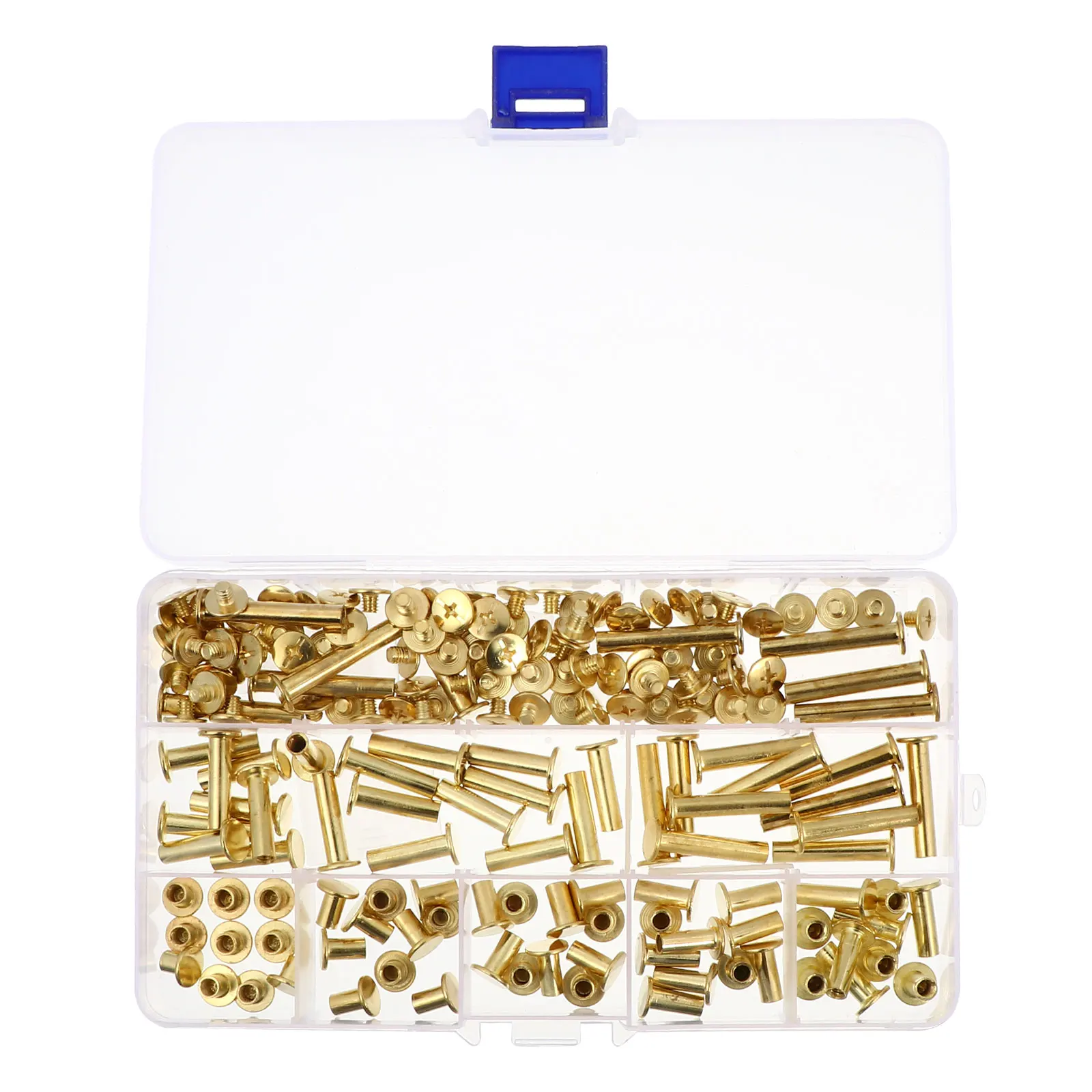 M5x6 30 Screws Assorted Kit Golden Round Cross Head Bookbinding Craft Photo Albums DIY Decor Rivet Hardware
M5x6 30 Screws Assorted Kit Golden Round Cross Head Bookbinding Craft Photo Albums DIY Decor Rivet Hardware