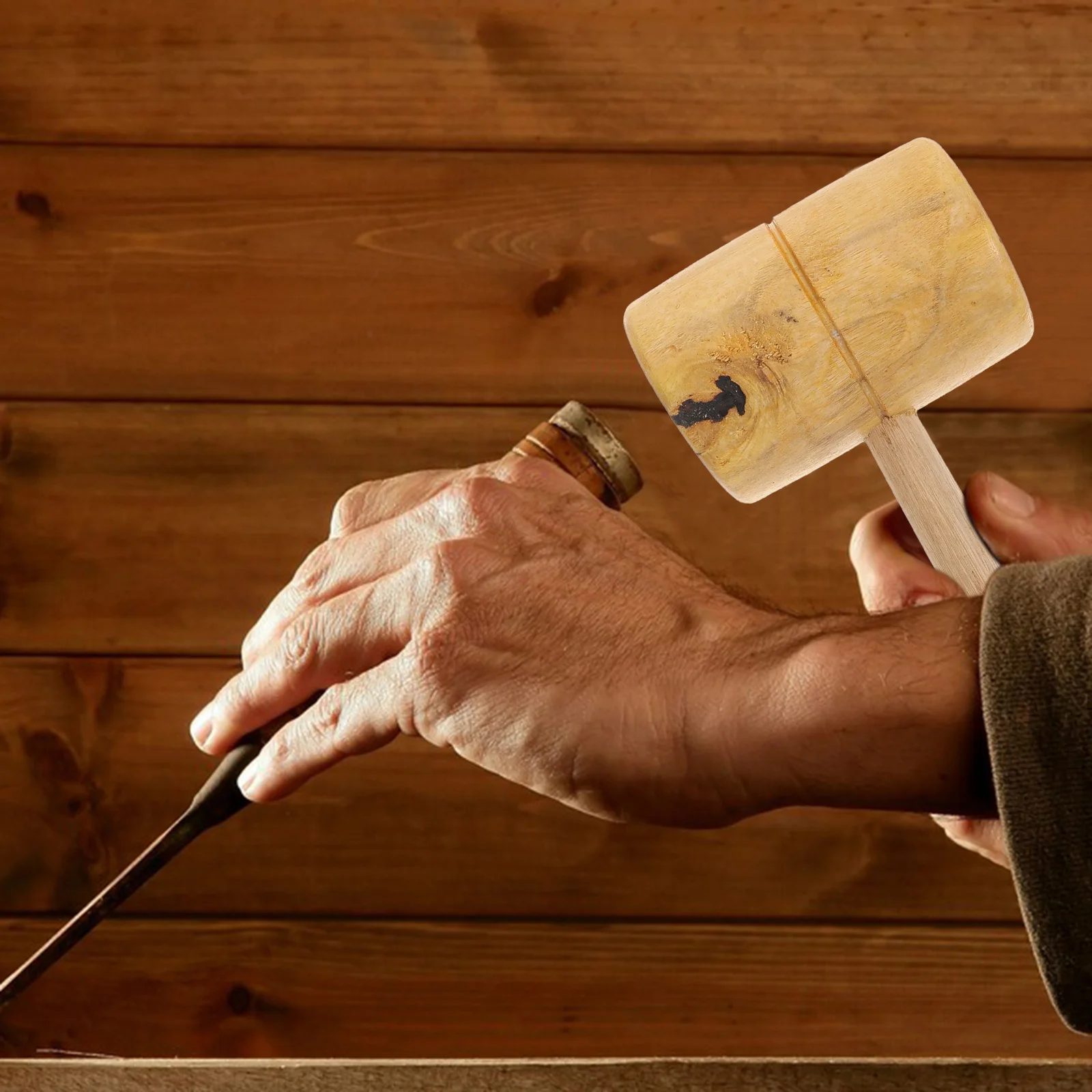 Woodworking Hammer Solid Rosewood Mallet For Carpentry Camping Heavy Duty Wood Chisel Hammer Smooth Grip Strength
Woodworking Hammer Solid Rosewood Mallet For Carpentry Camping Heavy Duty Wood Chisel Hammer Smooth Grip Strength