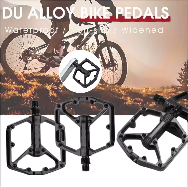 Slim Anti Slip Pedals for Bike Dual DU Bearing Strong Composite Platform for Road Mountain Bicycle Replacement Parts Heavy Duty
Slim Anti Slip Pedals for Bike Dual DU Bearing Strong Composite Platform for Road Mountain Bicycle Replacement Parts Heavy Duty