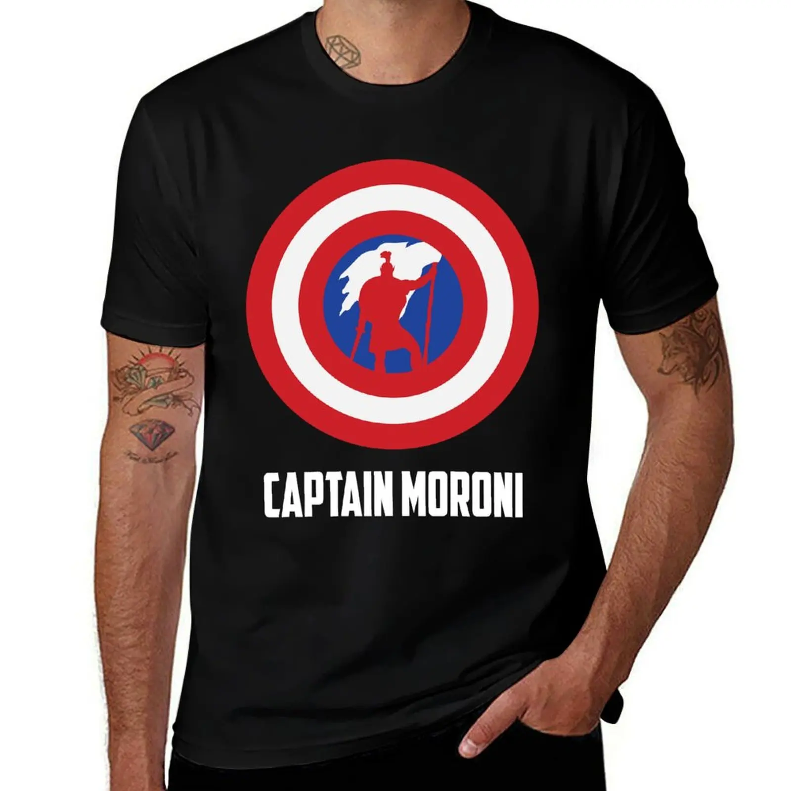 Mighty Captain Moroni T-Shirt man t shirt summer man t shirts high quality luxury brand T-Shirt
Mighty Captain Moroni T-Shirt man t shirt summer man t shirts high quality luxury brand T-Shirt