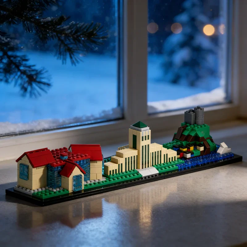 663pcs MOC Architecture Skylines St John S Newfoundland Skyline Model Christmas Gift Building Blocks Construction Toys Education
663pcs MOC Architecture Skylines St John S Newfoundland Skyline Model Christmas Gift Building Blocks Construction Toys Education