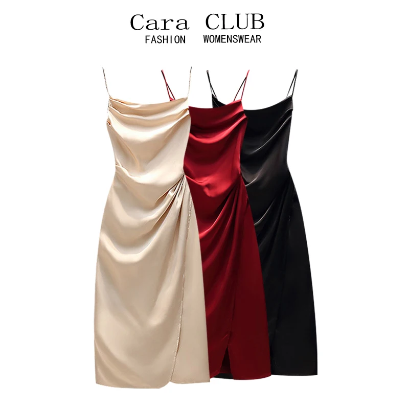 Fashionable Oversized Asymmetrical Short Sleeve Dress Women's Summer Design Sense Slit Bridesmaid Casual Skirt Korean Style
Fashionable Oversized Asymmetrical Short Sleeve Dress Women's Summer Design Sense Slit Bridesmaid Casual Skirt Korean Style