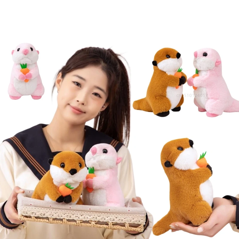 Cartoon 20cm Kawaii Simulation Otter Hug Carrot Plush Doll Stuffed Animal Pillow Yellow Pink Otter Toys Baby Birthday Gift
Cartoon 20cm Kawaii Simulation Otter Hug Carrot Plush Doll Stuffed Animal Pillow Yellow Pink Otter Toys Baby Birthday Gift