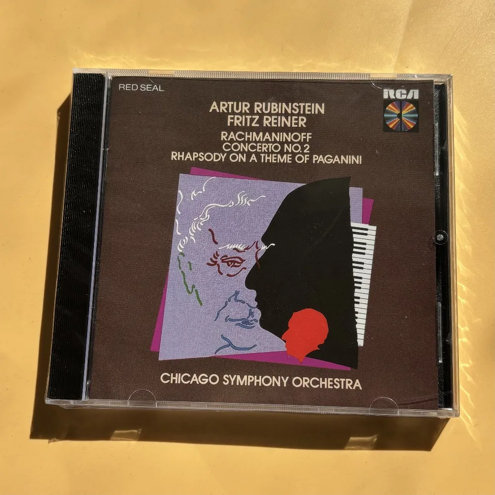 Рахманинов Рапсодия на тему Паганини, Рубинштейн, классическая музыка для фортепиано, CD-диск
Рахманинов Рапсодия на тему Паганини, Рубинштейн, классическая музыка для фортепиано, CD-диск