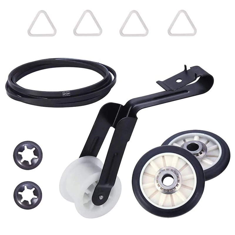 Dryer Belt Roller Kit for Whirlpool Kenmore WPW10314173 W10314171 4392065 WP4392065 691366 341241 349241T
Dryer Belt Roller Kit for Whirlpool Kenmore WPW10314173 W10314171 4392065 WP4392065 691366 341241 349241T