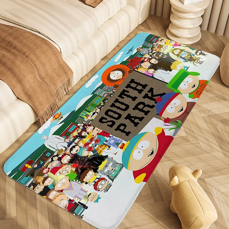 Carpet for Bedroom S-South P-Park Funny Doormat Entrance Door Washable Non-slip Kitchen Bathroom Foot Mat Custom Living Room Rug
Carpet for Bedroom S-South P-Park Funny Doormat Entrance Door Washable Non-slip Kitchen Bathroom Foot Mat Custom Living Room Rug