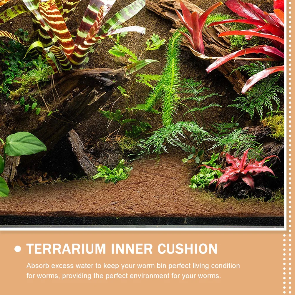 Worm Blanket Pad Natural Jute Fiber Absorbent Diy Cuttable For Worm Farm Reptile Terrarium Manure Loading Box Carpet Pet
Worm Blanket Pad Natural Jute Fiber Absorbent Diy Cuttable For Worm Farm Reptile Terrarium Manure Loading Box Carpet Pet