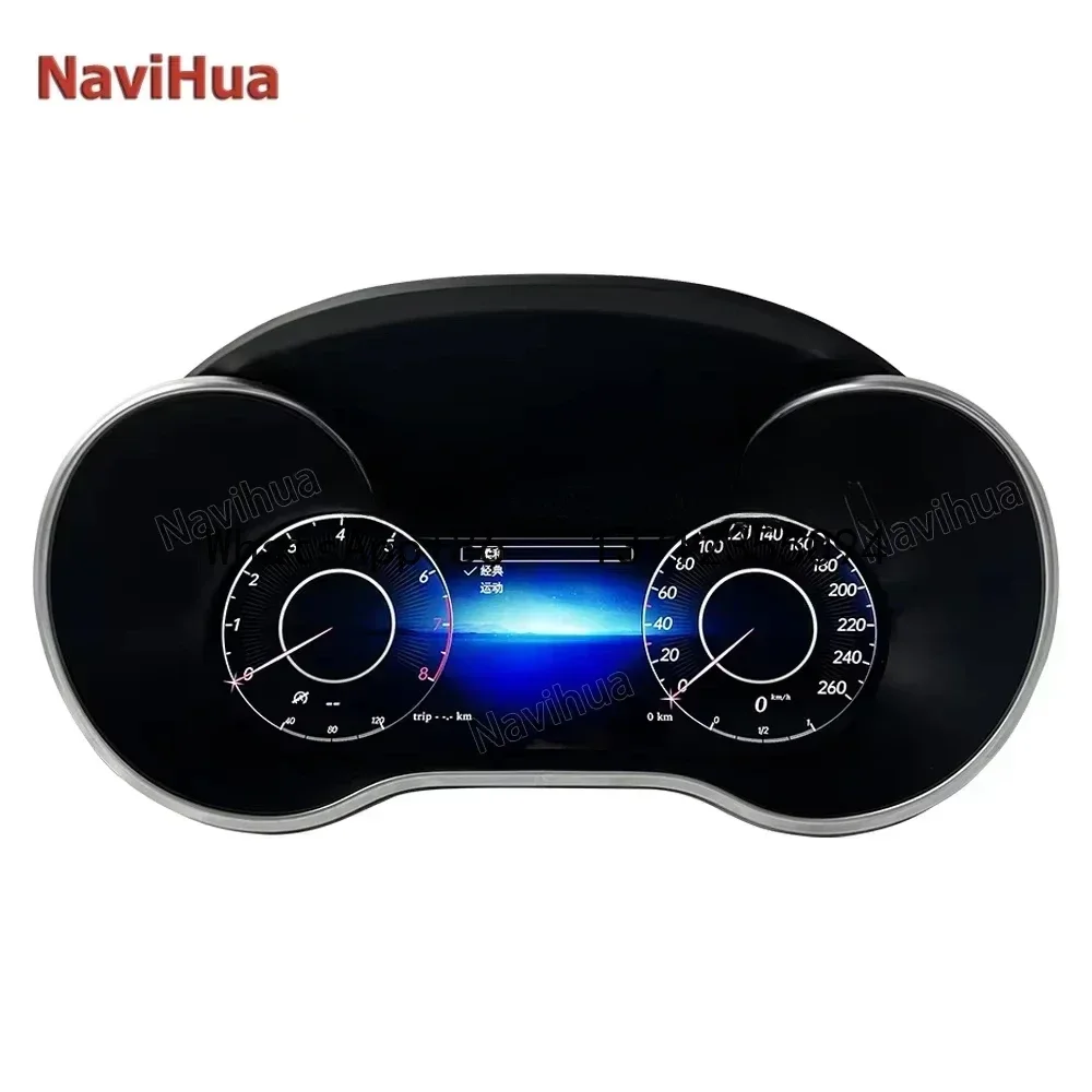 Navihua 12.3'' Electric Dashboard LED Display LCD Dashboard Speedometer Digital Cluster for Mercedes Benz C GLC Class 2015- 2018 
Navihua 12.3'' Electric Dashboard LED Display LCD Dashboard Speedometer Digital Cluster for Mercedes Benz C GLC Class 2015- 2018
