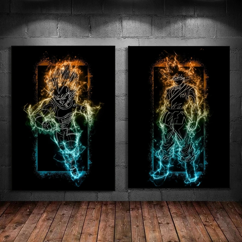 Japan Hot Anime Dragon Ball Posters Goku Vegeta Kids Gifts Canvas Printing Room Wall Multi Scene Decor Posters Hanging Picture
Japan Hot Anime Dragon Ball Posters Goku Vegeta Kids Gifts Canvas Printing Room Wall Multi Scene Decor Posters Hanging Picture