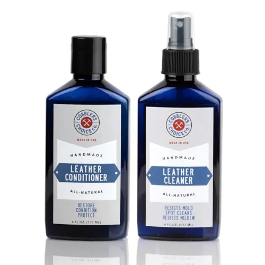 Cobbler's Choice Leather Cleaner and Conditioner Duo
Cobbler's Choice Leather Cleaner and Conditioner Duo