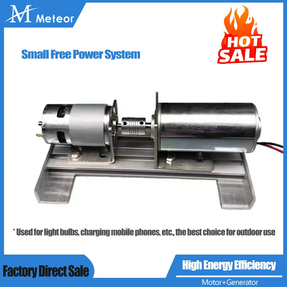 220V Permanent Magnet Brushless Generator Double Bearing Mute DIY High Voltage Generator DC775 Motor Miniaturere Chargeable
220V Permanent Magnet Brushless Generator Double Bearing Mute DIY High Voltage Generator DC775 Motor Miniaturere Chargeable