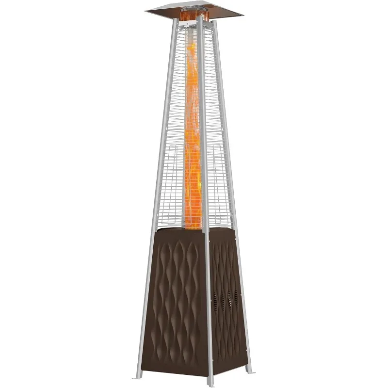 Pyramid Patio Heater Quartz Glass Tube Propane Heater On Wheels Commercial and Residential Outdoor Heater Brown Patio Heaters
Pyramid Patio Heater Quartz Glass Tube Propane Heater On Wheels Commercial and Residential Outdoor Heater Brown Patio Heaters