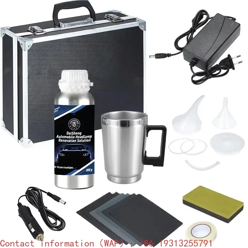 【Best-selling】Car Headlight Repair Kit 800g 600ml Polymer Polishing Liquid for Headlight Refurbishment Cleaning
【Best-selling】Car Headlight Repair Kit 800g 600ml Polymer Polishing Liquid for Headlight Refurbishment Cleaning