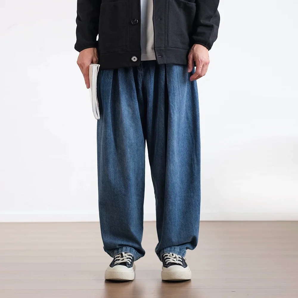 Wide Leg Jeans for Men Loose Casual Harem Denim Jeans Pants Unisex Japanese Harajuku Streetwear Fashion Jeans Trousers Women
Wide Leg Jeans for Men Loose Casual Harem Denim Jeans Pants Unisex Japanese Harajuku Streetwear Fashion Jeans Trousers Women