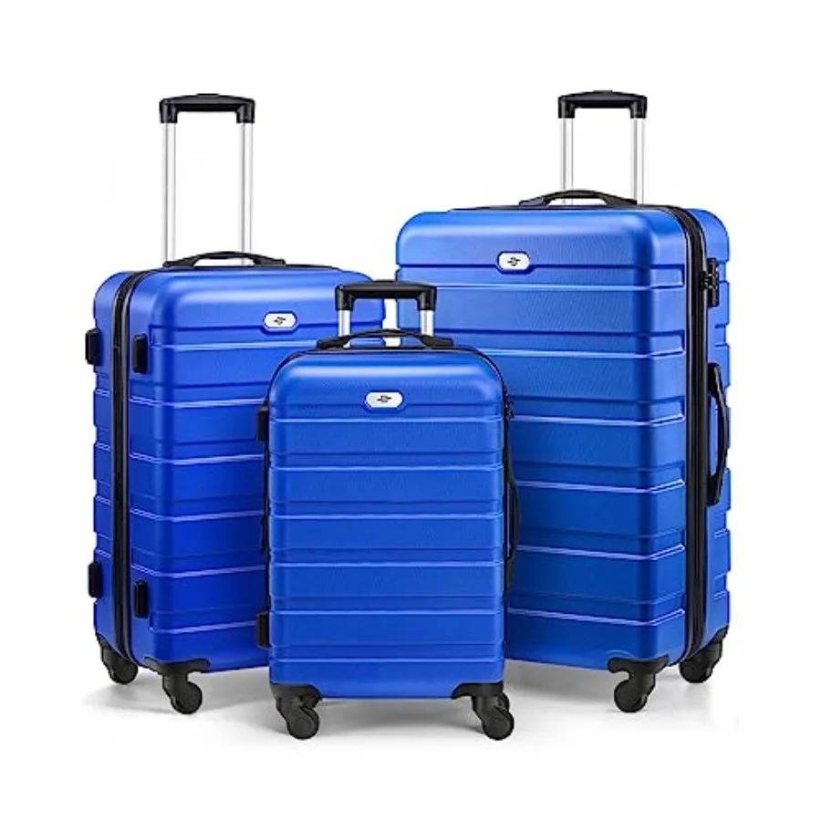 Luggage 3 Pcs Sets Hard Shell Luggage Set with Spinner Wheels, TSA Lock, 20 24 28 inch Travel Suitcase Sets
Luggage 3 Pcs Sets Hard Shell Luggage Set with Spinner Wheels, TSA Lock, 20 24 28 inch Travel Suitcase Sets