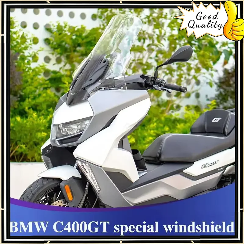 Good Quality For BMW C400GT windshield motorcycle glass windshield modified accessories windproof enlarged height
Good Quality For BMW C400GT windshield motorcycle glass windshield modified accessories windproof enlarged height