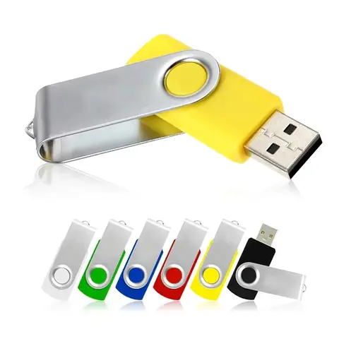 Clé USB en gros LOGO personnalisé cadeau pouce clé USB en métal coloré clé USB 2.0 3.0 1GB 2GB 4GB 8GB 16GB 32GB 64GB