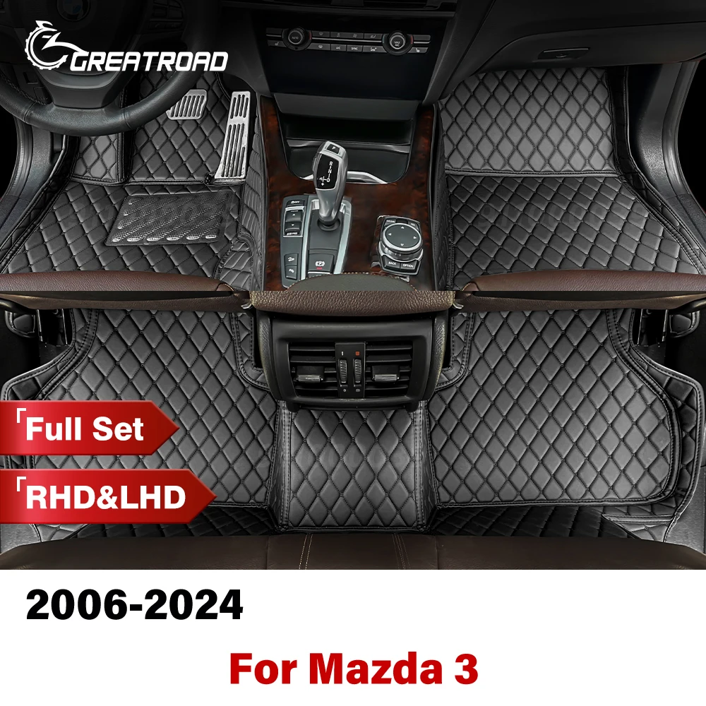 Для Mazda 3 2006-2024 2023 2022 2021 2020 2019, автомобильный напольный коврик на заказ, автомобильный ковер, аксессуары для интерьера, защитная накладка
Для Mazda 3 2006-2024 2023 2022 2021 2020 2019, автомобильный напольный коврик на заказ, автомобильный ковер, аксессуары для интерьера, защитная накладка