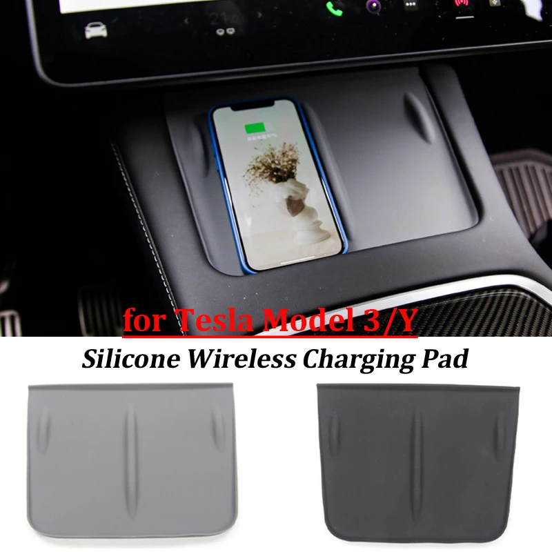 Center Console Wireless Charging Mat for Tesla Model 3/y 2023 Car Interior Accessories Phone Silicone Anti-slip Protective Mat
Center Console Wireless Charging Mat for Tesla Model 3/y 2023 Car Interior Accessories Phone Silicone Anti-slip Protective Mat