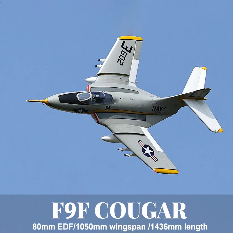 Freewing RC Model EPO RC Plane F9F Cougar 80mm EDF Jet Airplane 80 Inrunner EDF Plane 6s PNP or kit+S Retractable Landing Gear
Freewing RC Model EPO RC Plane F9F Cougar 80mm EDF Jet Airplane 80 Inrunner EDF Plane 6s PNP or kit+S Retractable Landing Gear