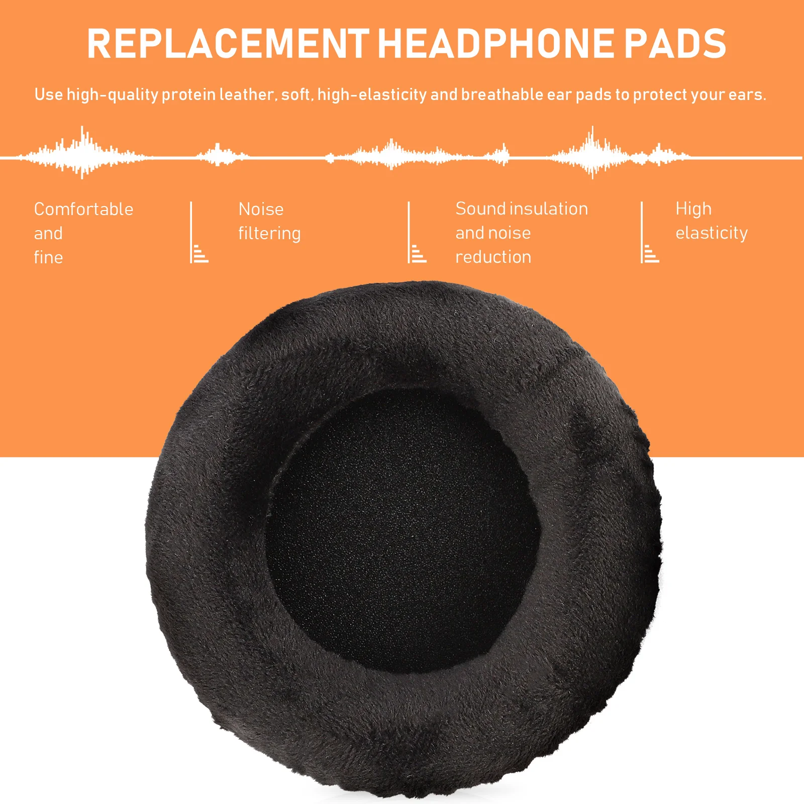 2 Pcs Velvet Memory Foam Earphone Cover Pad for DT990 DT880 T5P T1 Headset Replacement Cushion Soft Comfortable Long Use Headset
2 Pcs Velvet Memory Foam Earphone Cover Pad for DT990 DT880 T5P T1 Headset Replacement Cushion Soft Comfortable Long Use Headset