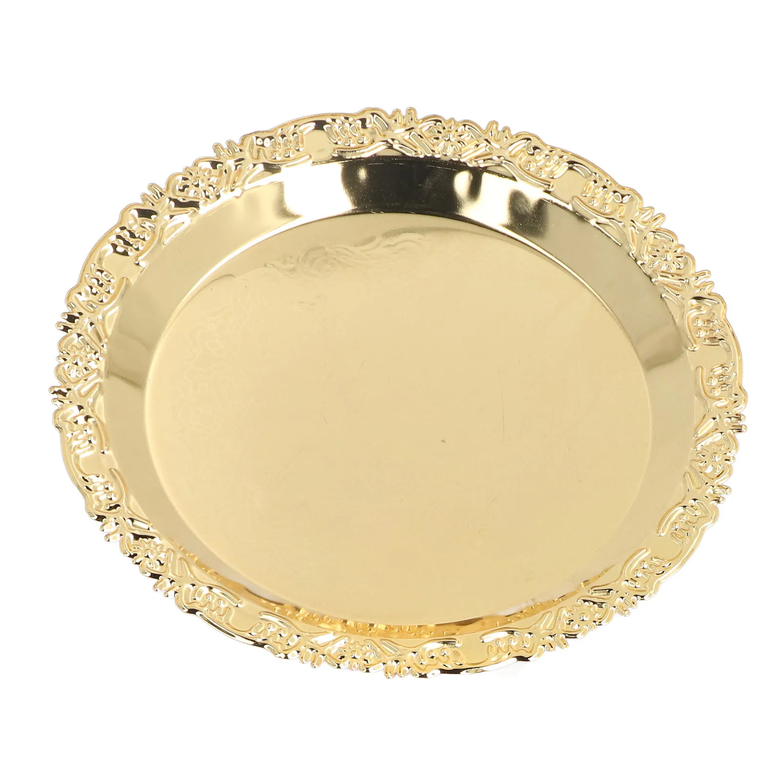 Round Decorative Dinner Plate Stainless Steel Storage Tray For Jewelry Fruit Dessert Snack Pastry
Round Decorative Dinner Plate Stainless Steel Storage Tray For Jewelry Fruit Dessert Snack Pastry