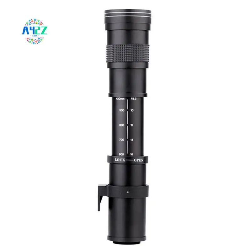 A42Z-420-800Mm F/8.3-16 Telephoto Zoom Lens Manual Zoom Lens SLR Camera Lens Suitable For Canon Cameras
A42Z-420-800Mm F/8.3-16 Telephoto Zoom Lens Manual Zoom Lens SLR Camera Lens Suitable For Canon Cameras