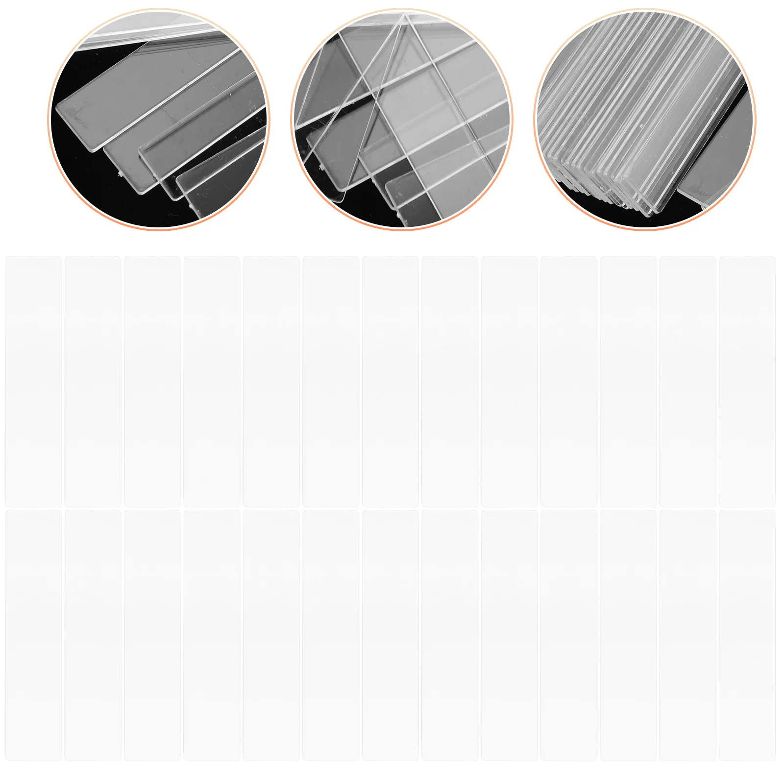 150pcs Clear Acrylic Nail Art Display Stands Double Sided Durable Tips Holder For Salon Home Manicure Practice Nail Art Supplies
150pcs Clear Acrylic Nail Art Display Stands Double Sided Durable Tips Holder For Salon Home Manicure Practice Nail Art Supplies