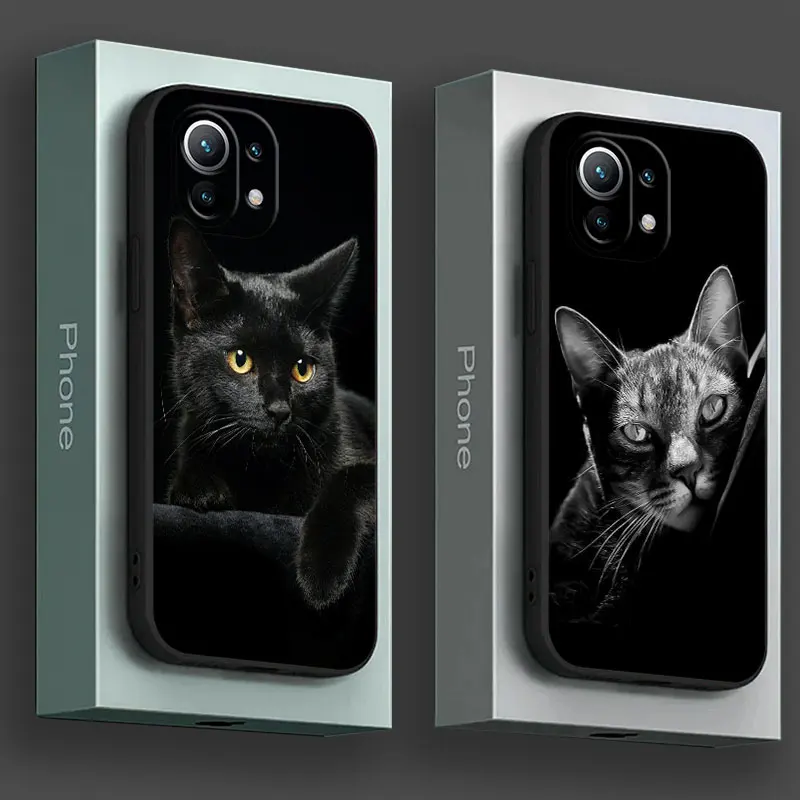 Cute cat Phone Case For Xiaomi 14T 13T 12T 11T 14 Pro 12 Mi 11 Lite Poco X3 X4 X5 X6 M5 F5 F6 Pro Soft Silicone Cover Black Cats
Cute cat Phone Case For Xiaomi 14T 13T 12T 11T 14 Pro 12 Mi 11 Lite Poco X3 X4 X5 X6 M5 F5 F6 Pro Soft Silicone Cover Black Cats