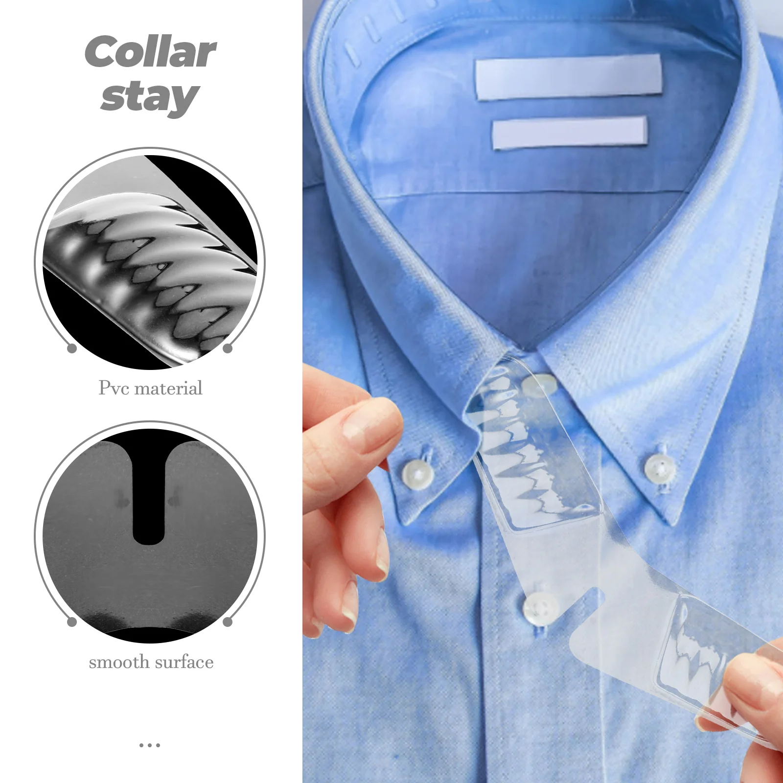 50pcs Stays PVC Butterfly Pieces 126mm Men Women Dress Shirts Collar Support For Dress Shirts Collar Support Bone Shaper
50pcs Stays PVC Butterfly Pieces 126mm Men Women Dress Shirts Collar Support For Dress Shirts Collar Support Bone Shaper